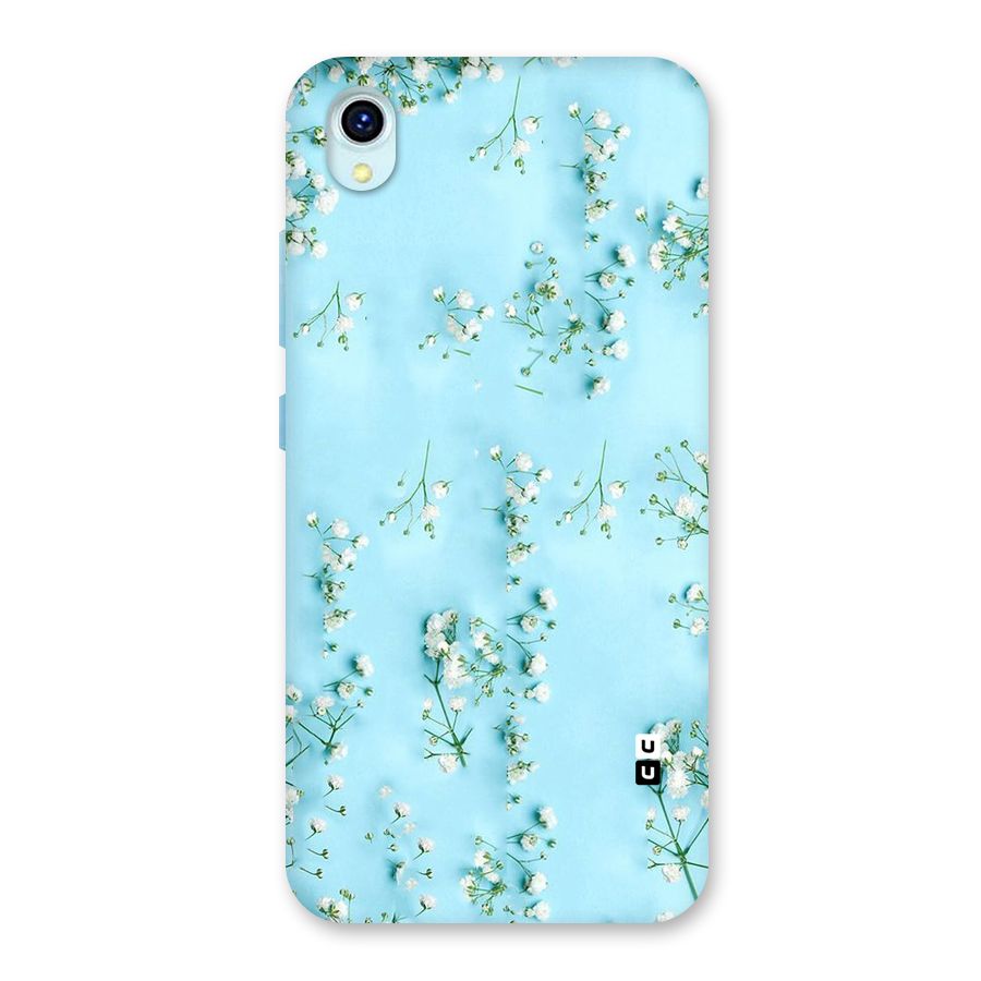White Lily Design Back Case for Vivo Y1s