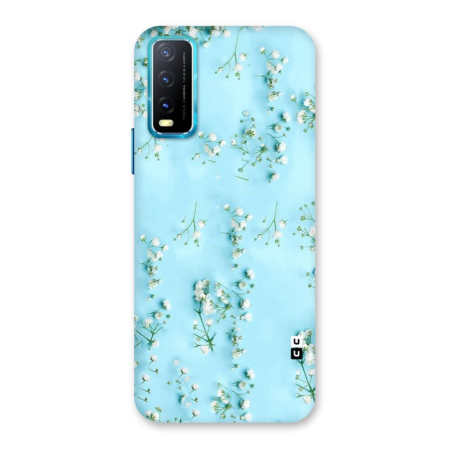 White Lily Design Back Case for Vivo Y20