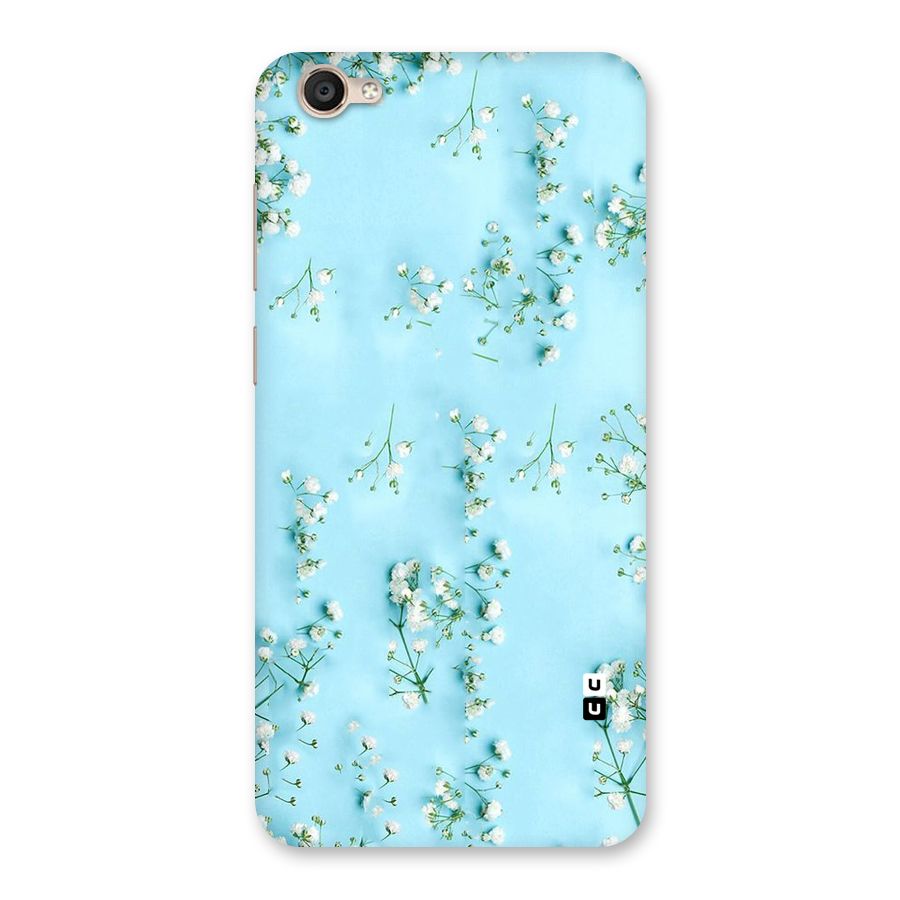 White Lily Design Back Case for Vivo Y55L