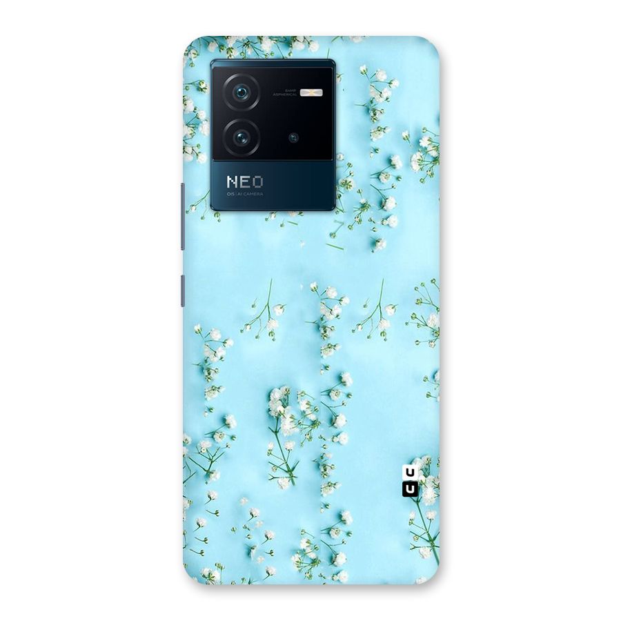 White Lily Design Back Case for Vivo iQOO Neo 6 5G