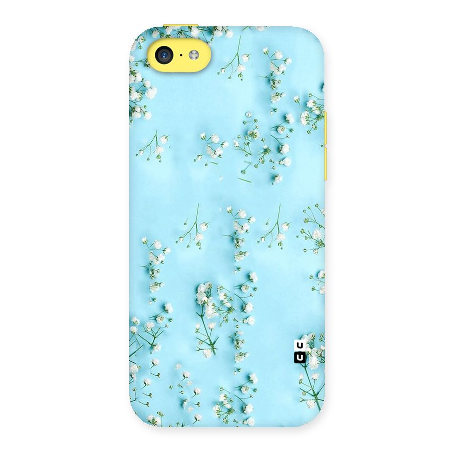 White Lily Design Back Case for iPhone 5C