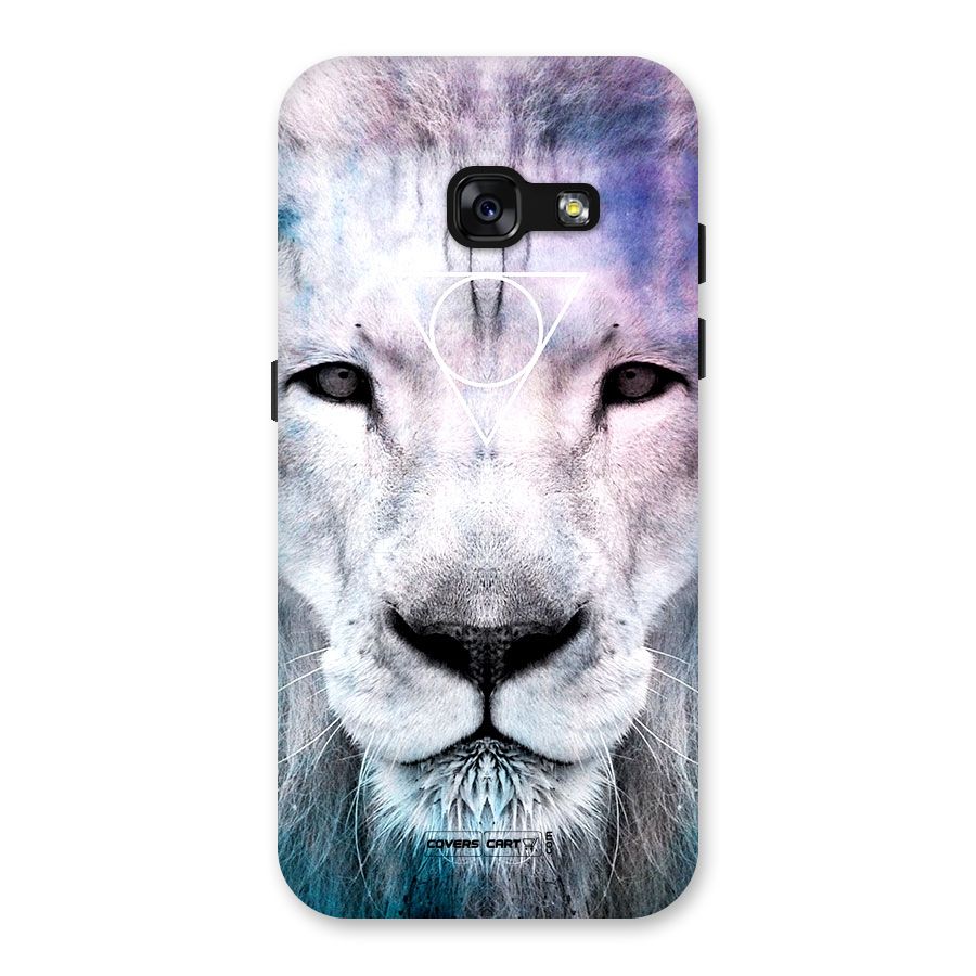 White Lion Back Case for Galaxy A3 (2017)
