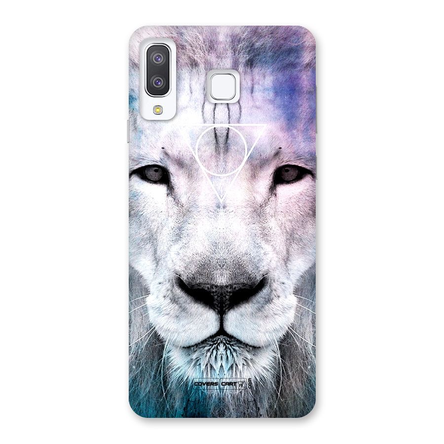 White Lion Back Case for Galaxy A8 Star