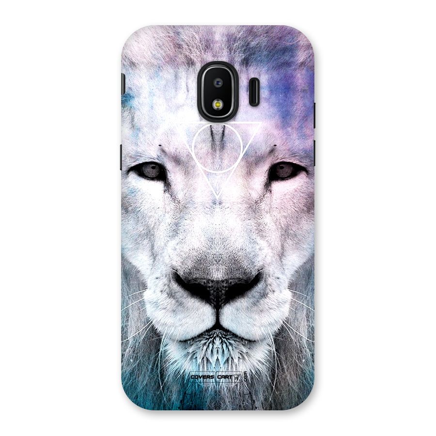 White Lion Back Case for Galaxy J2 Pro 2018