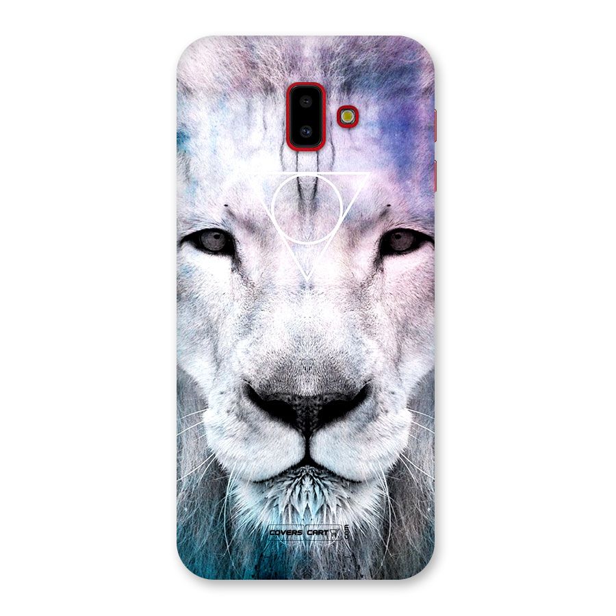 White Lion Back Case for Galaxy J6 Plus