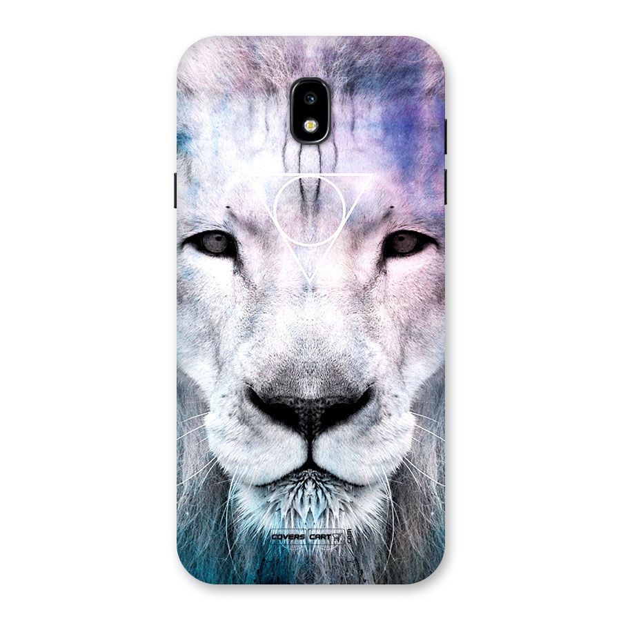 White Lion Back Case for Galaxy J7 Pro