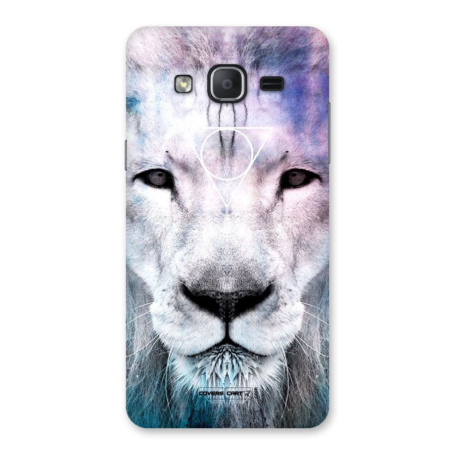 White Lion Back Case for Galaxy On7 2015