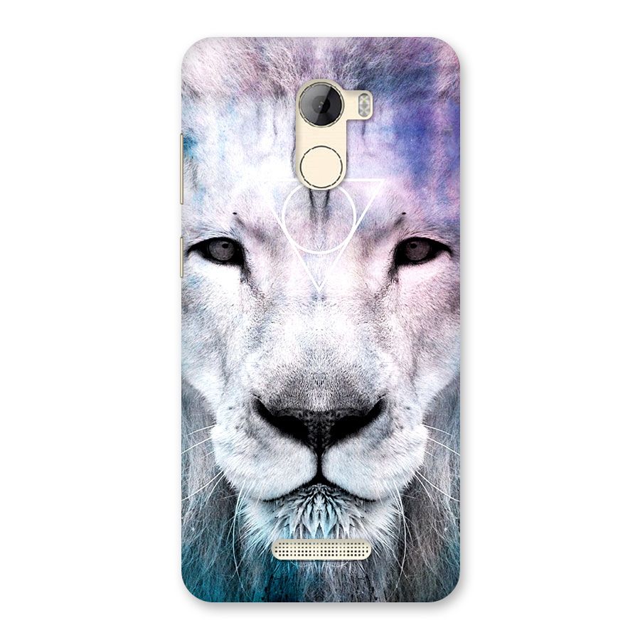 White Lion Back Case for Gionee A1 LIte