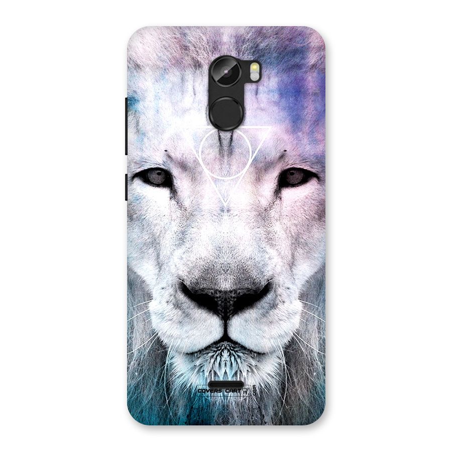 White Lion Back Case for Gionee X1