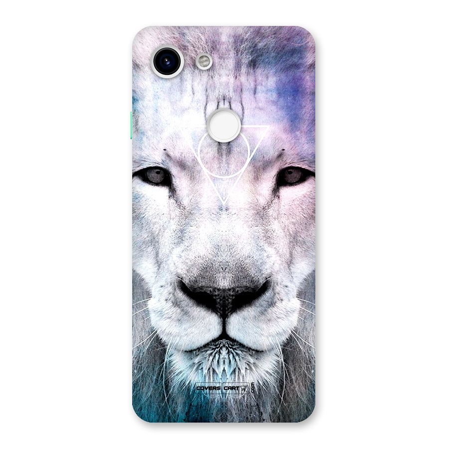 White Lion Back Case for Google Pixel 3
