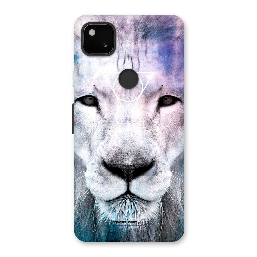 White Lion Back Case for Google Pixel 4a