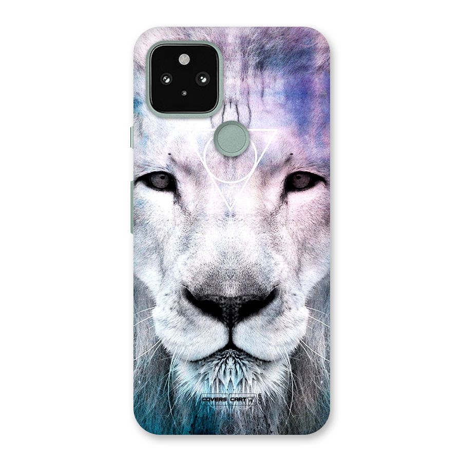 White Lion Back Case for Google Pixel 5