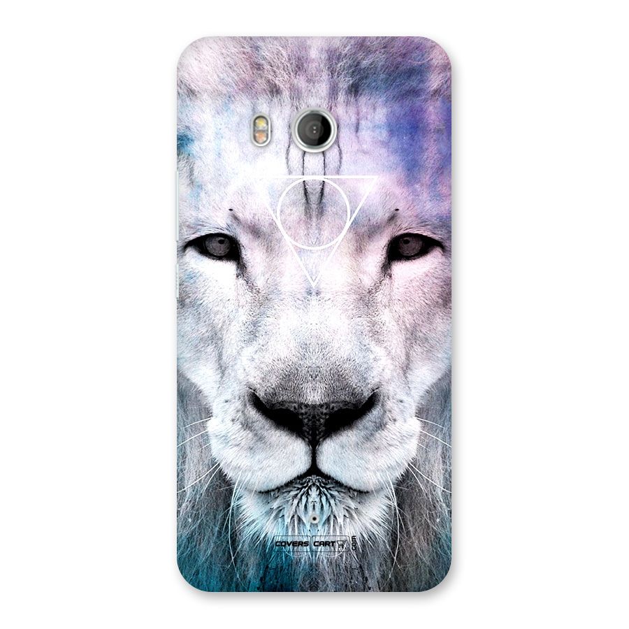 White Lion Back Case for HTC U11