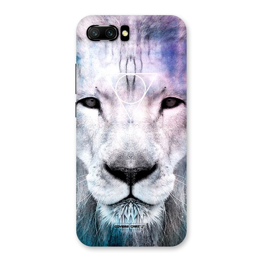 White Lion Back Case for Honor 10