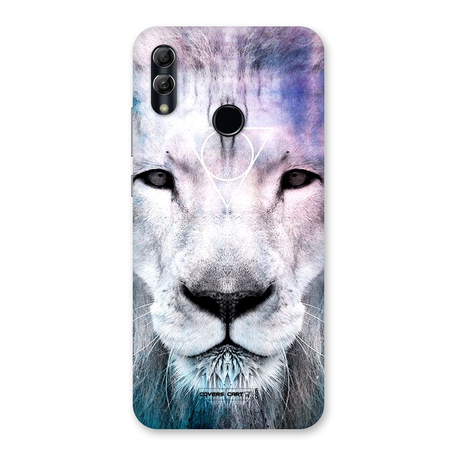 White Lion Back Case for Honor 10 Lite