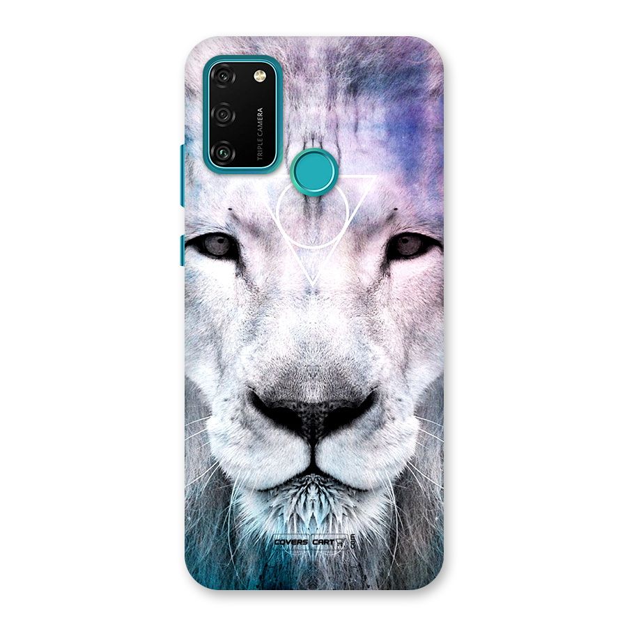 White Lion Back Case for Honor 9A