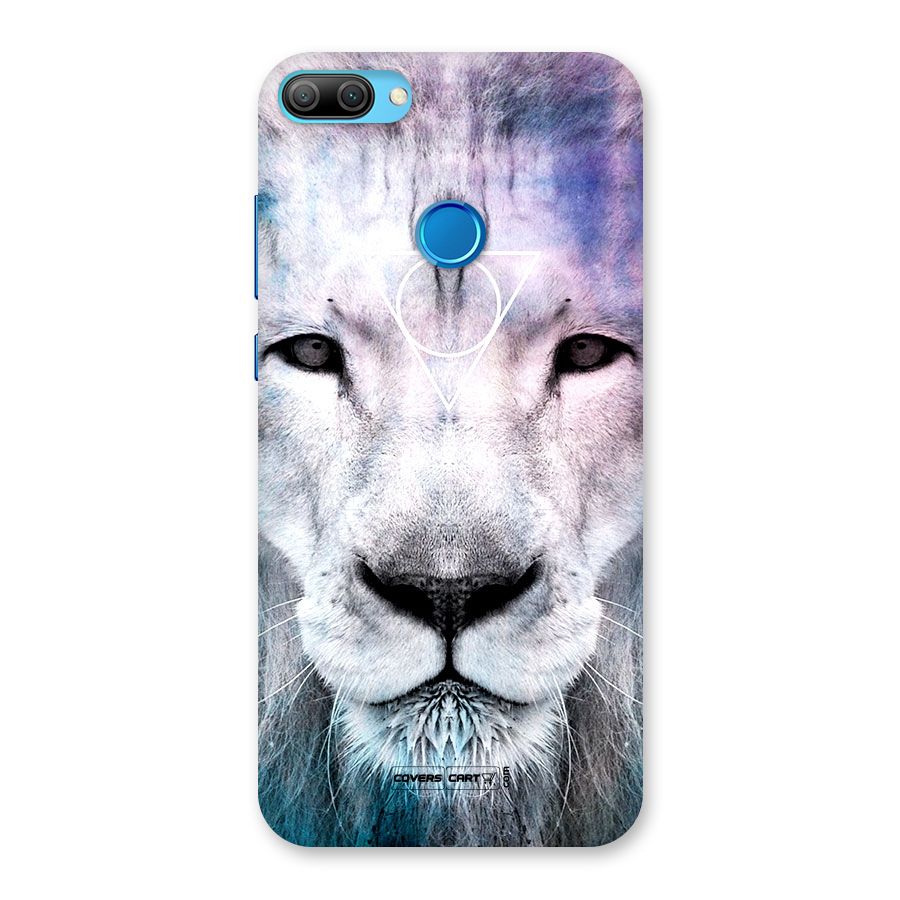 White Lion Back Case for Honor 9N