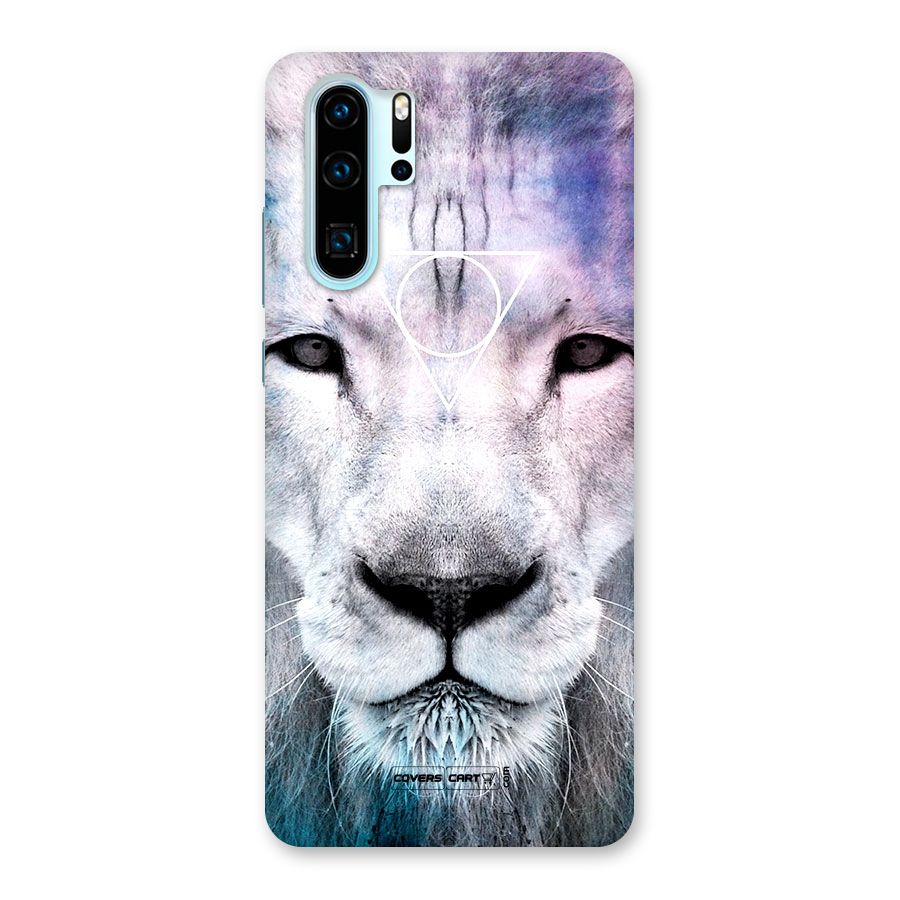 White Lion Back Case for Huawei P30 Pro