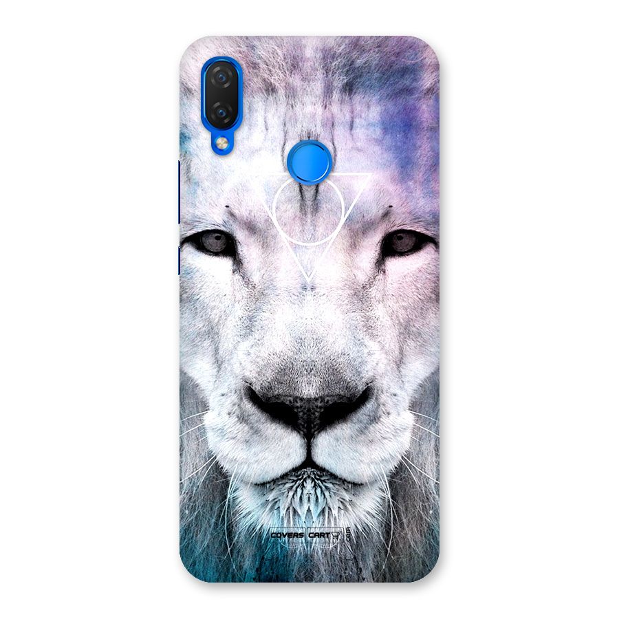 White Lion Back Case for Huawei P Smart+