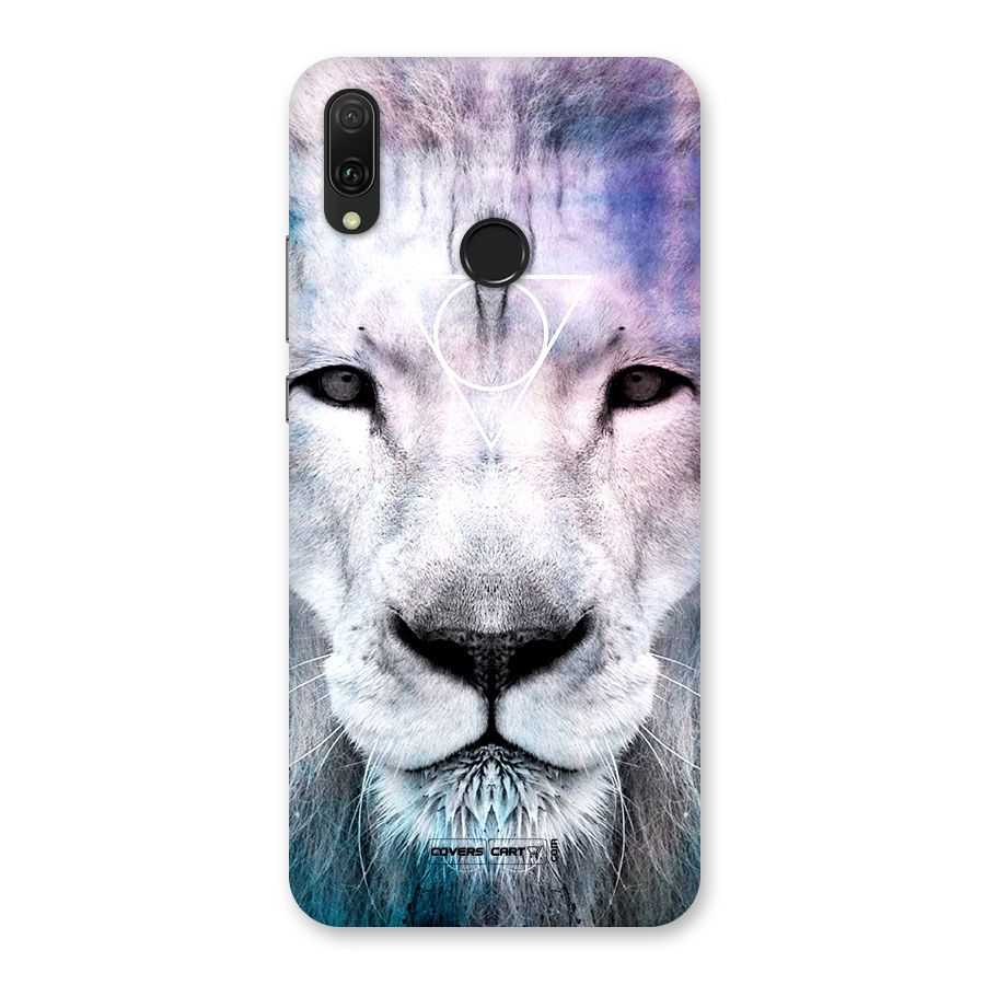 White Lion Back Case for Huawei Y9 (2019)