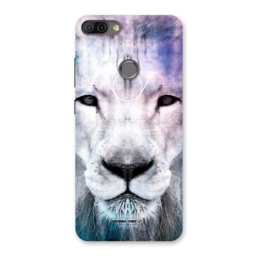 White Lion Back Case for Infinix Hot 6 Pro