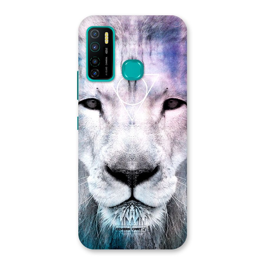White Lion Back Case for Infinix Hot 9 Pro