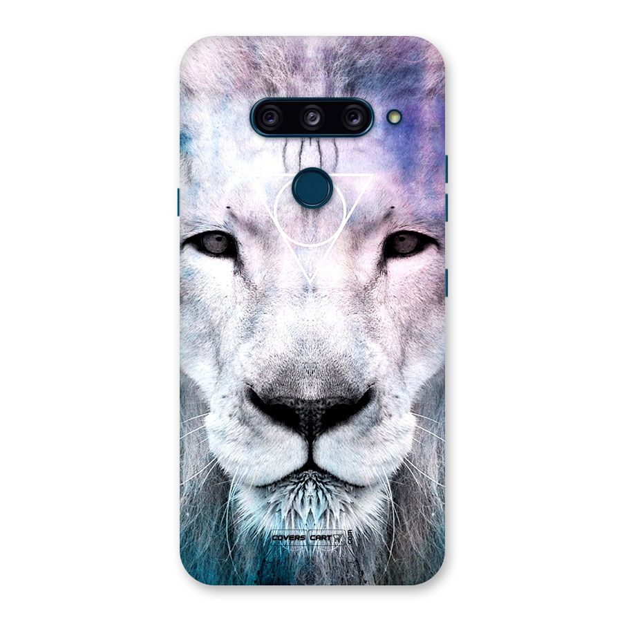 White Lion Back Case for LG  V40 ThinQ