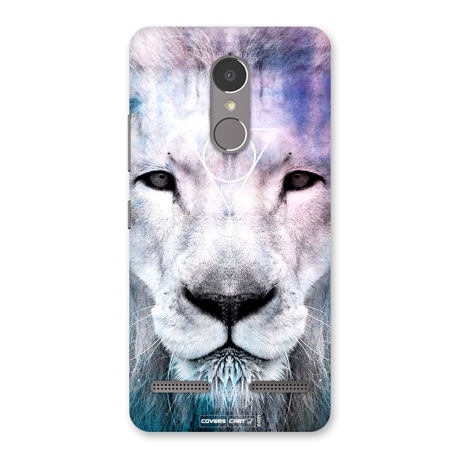 White Lion Back Case for Lenovo K6 Power