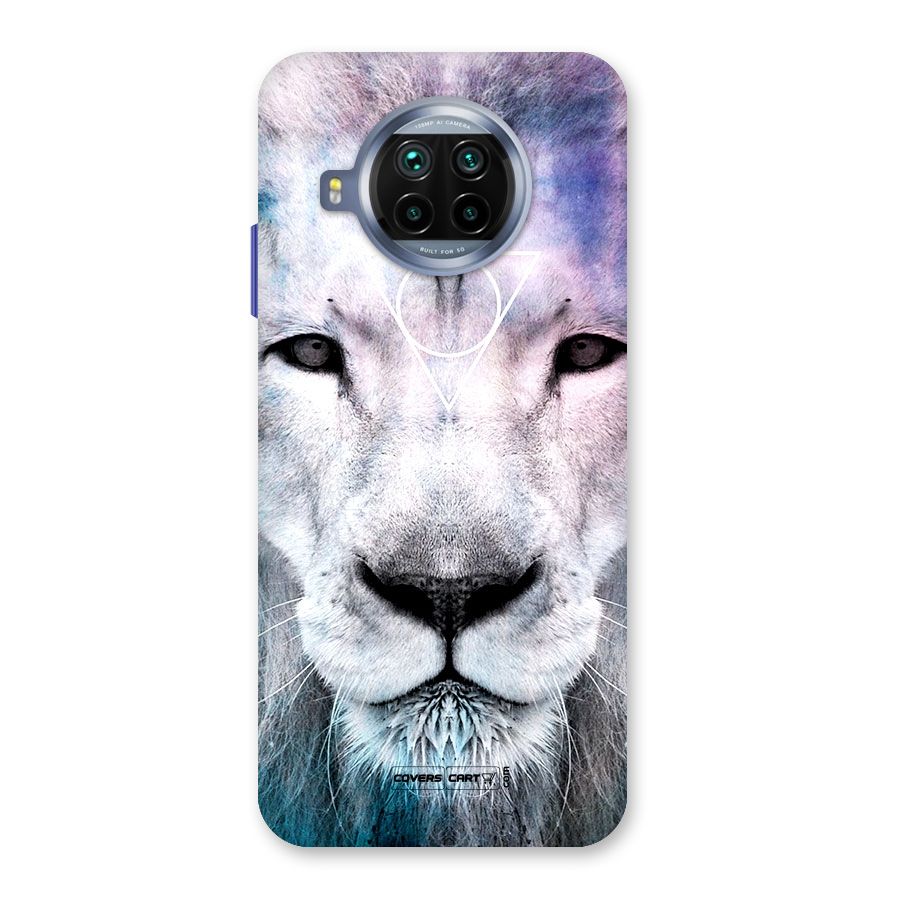 White Lion Back Case for Mi 10i