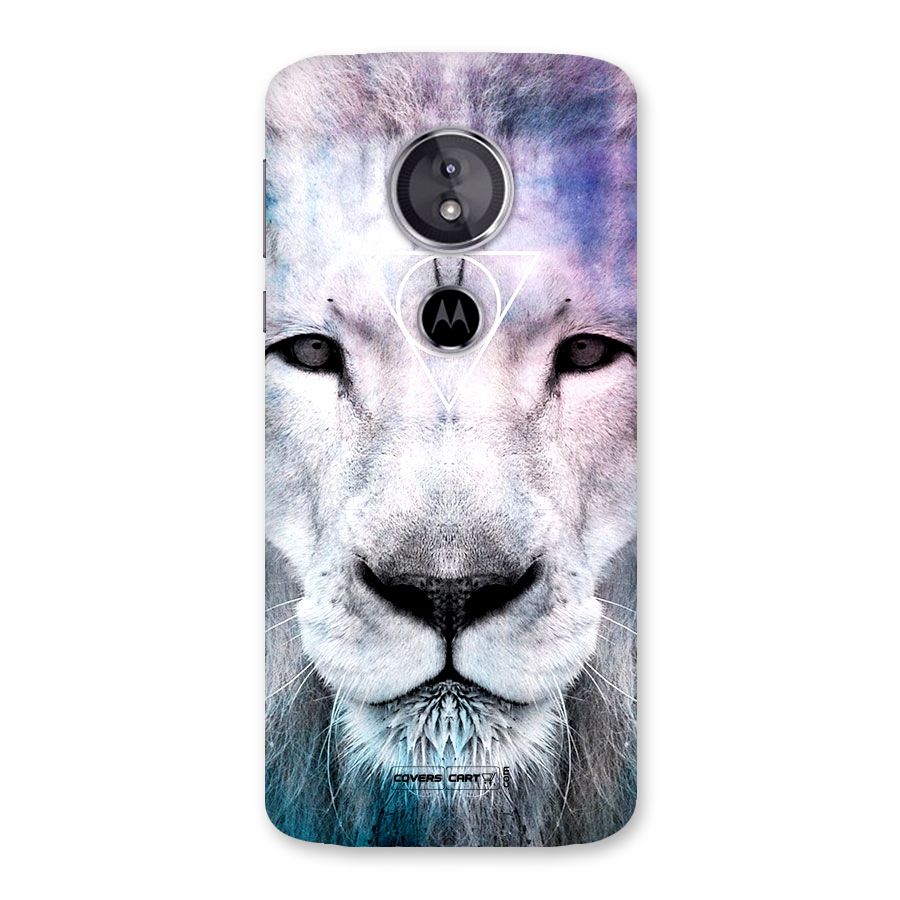 White Lion Back Case for Moto E5