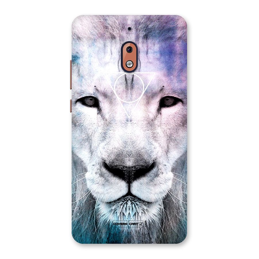 White Lion Back Case for Nokia 2.1