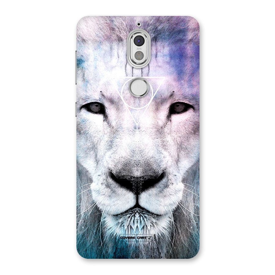 White Lion Back Case for Nokia 7