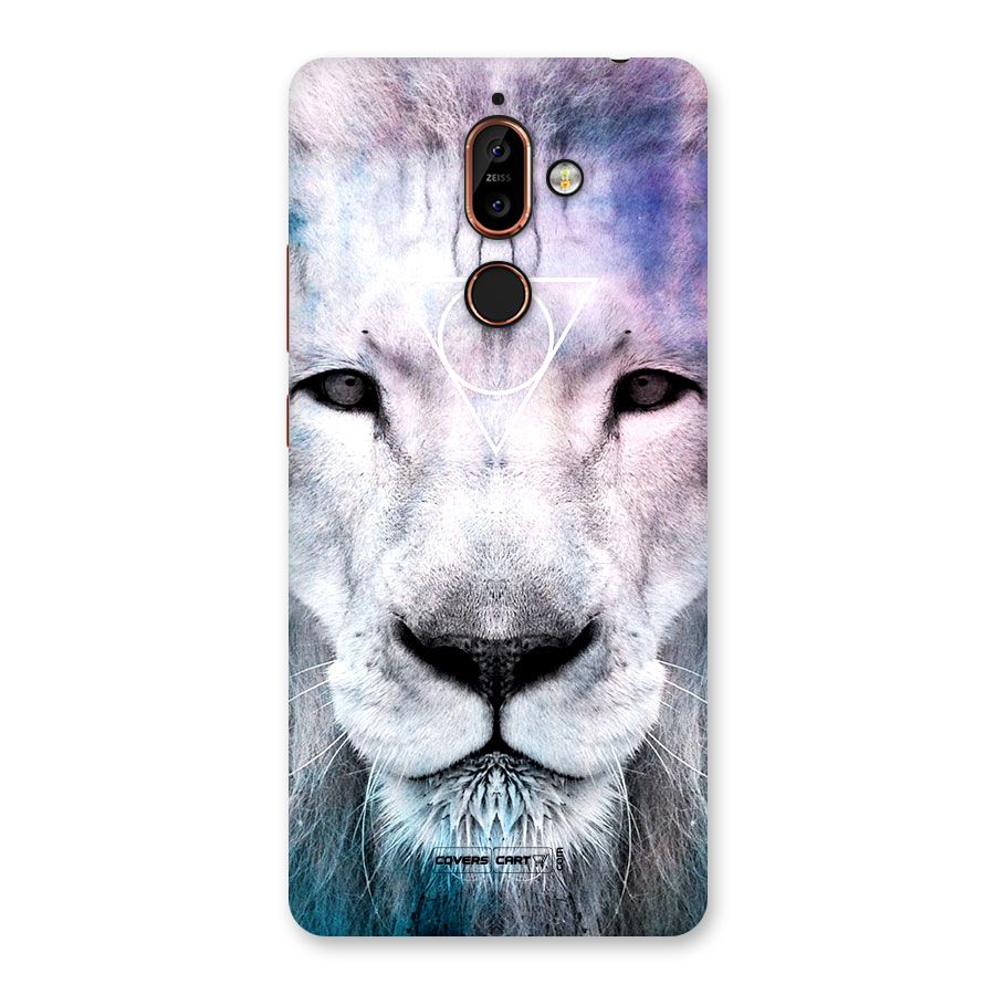 White Lion Back Case for Nokia 7 Plus