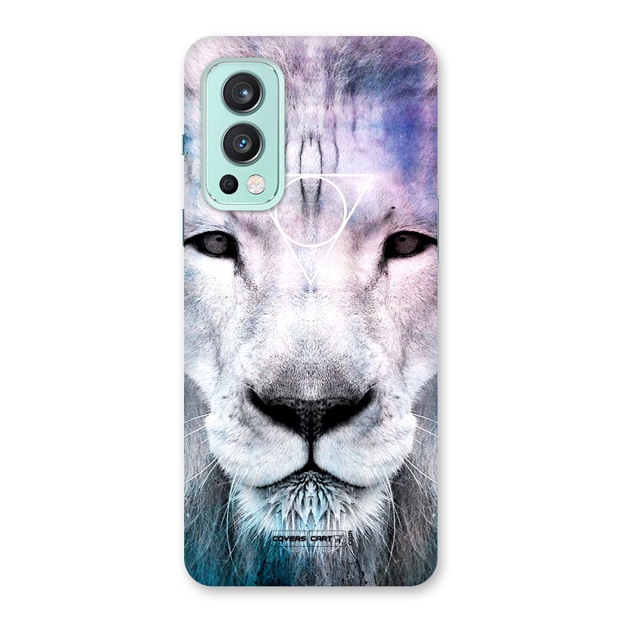 White Lion Back Case for OnePlus Nord 2 5G
