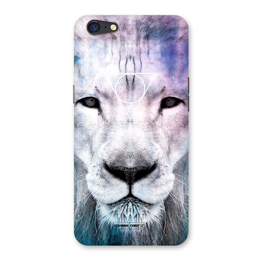White Lion Back Case for Oppo A71