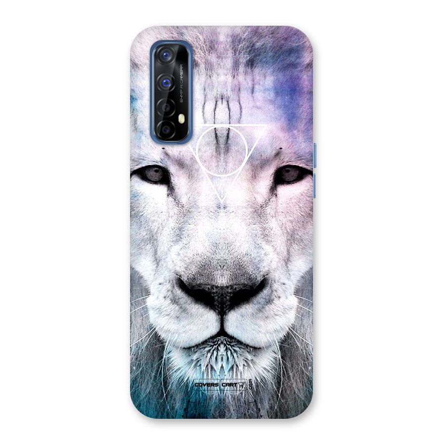 White Lion Back Case for Realme Narzo 20 Pro