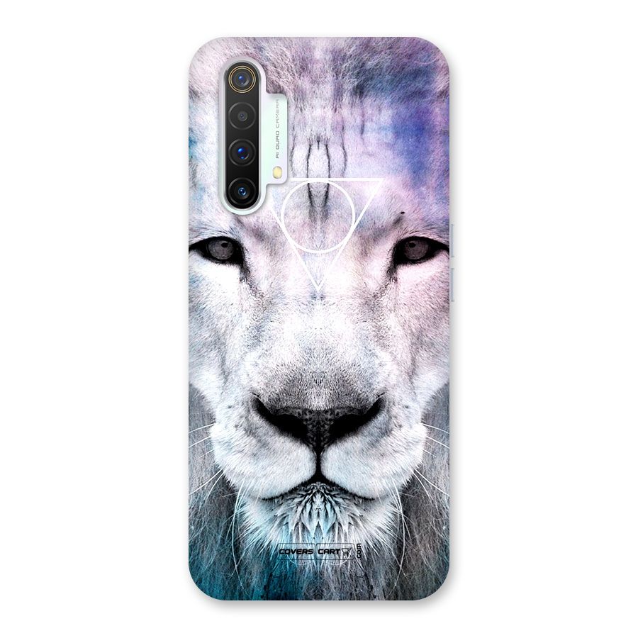 White Lion Back Case for Realme X3