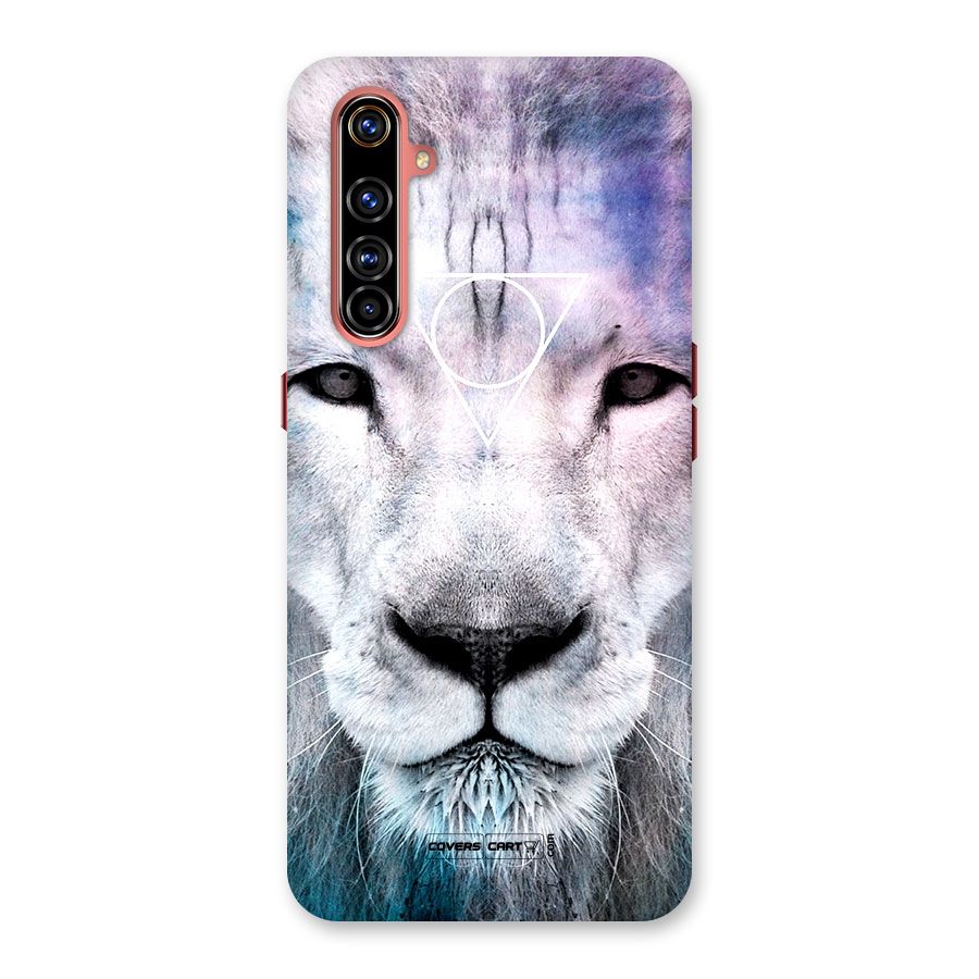 White Lion Back Case for Realme X50 Pro