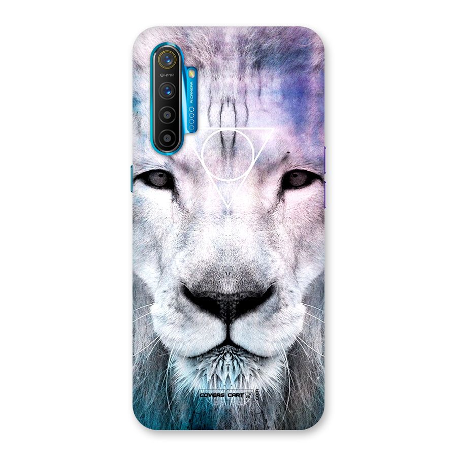White Lion Back Case for Realme XT