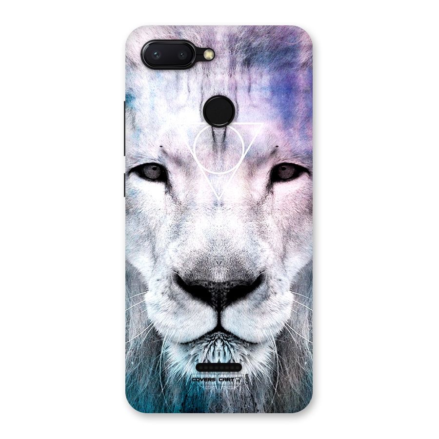 White Lion Back Case for Redmi 6