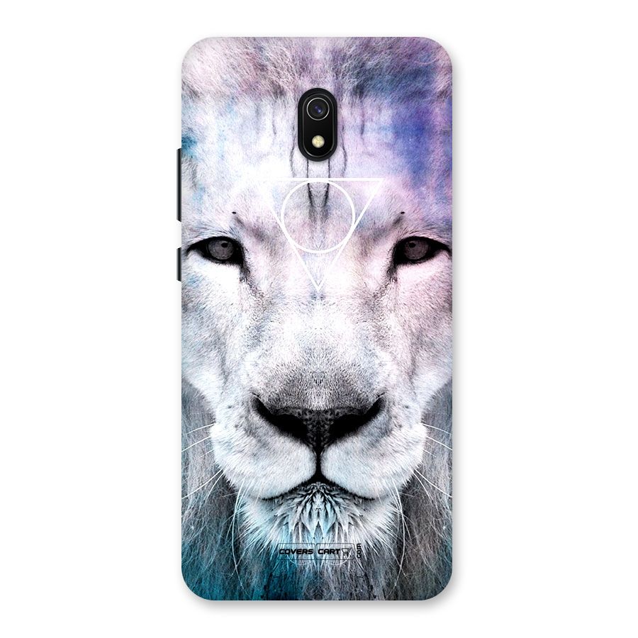 White Lion Back Case for Redmi 8A