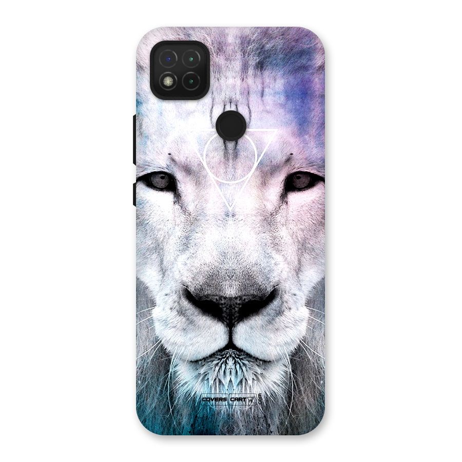 White Lion Back Case for Redmi 9