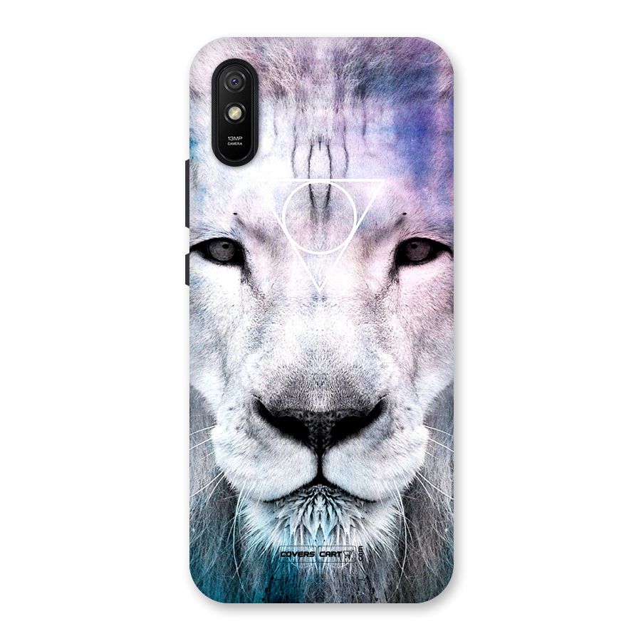 White Lion Back Case for Redmi 9A