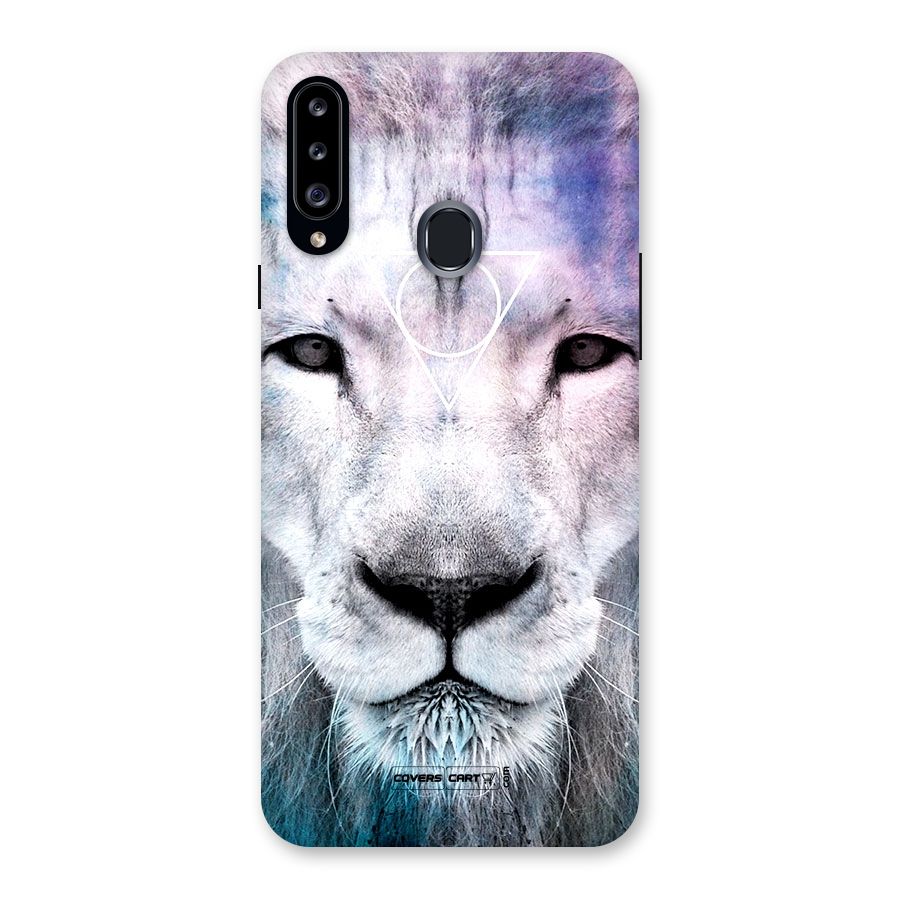 White Lion Back Case for Samsung Galaxy A20s