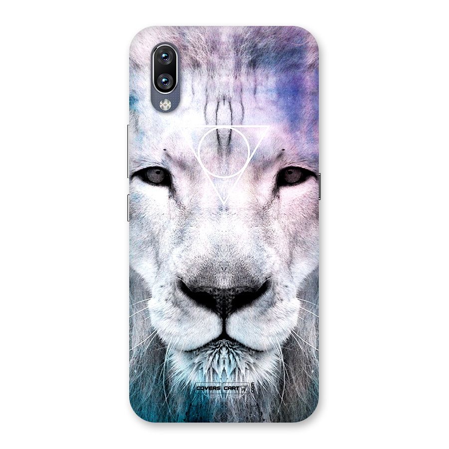 White Lion Back Case for Vivo NEX