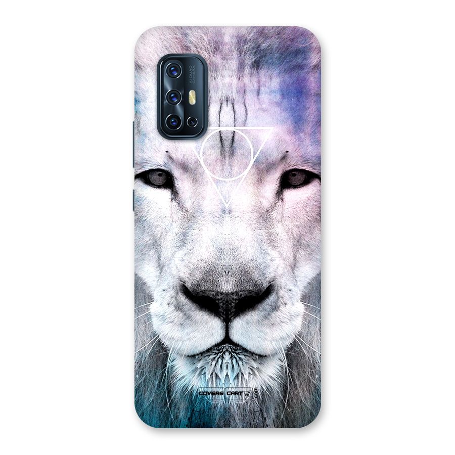 White Lion Back Case for Vivo V17