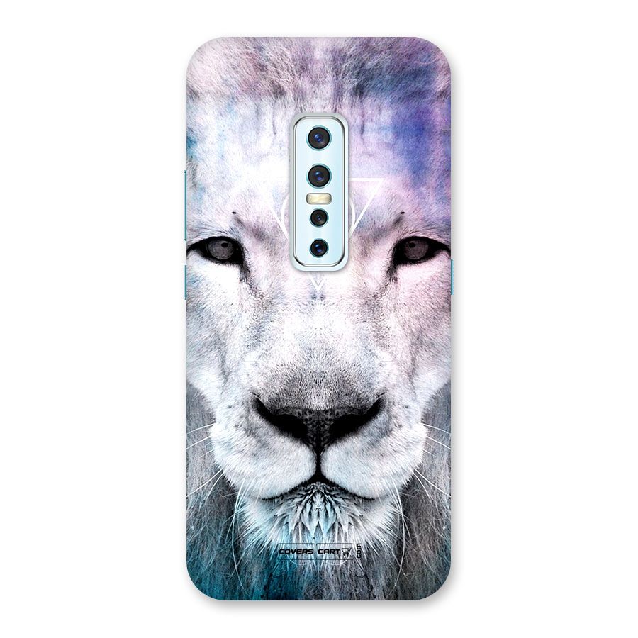 White Lion Back Case for Vivo V17 Pro