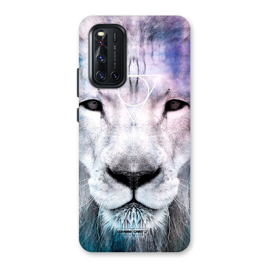 White Lion Back Case for Vivo V19