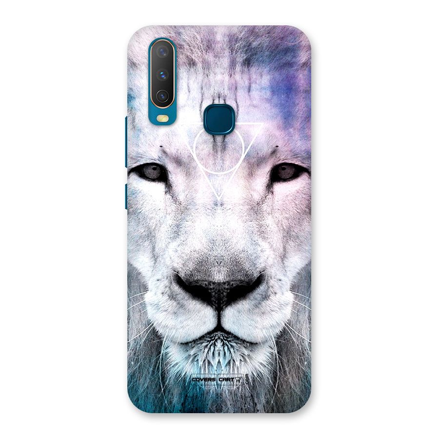 White Lion Back Case for Vivo Y11