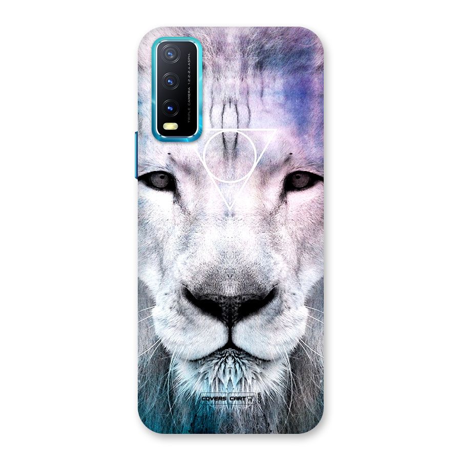 White Lion Back Case for Vivo Y20